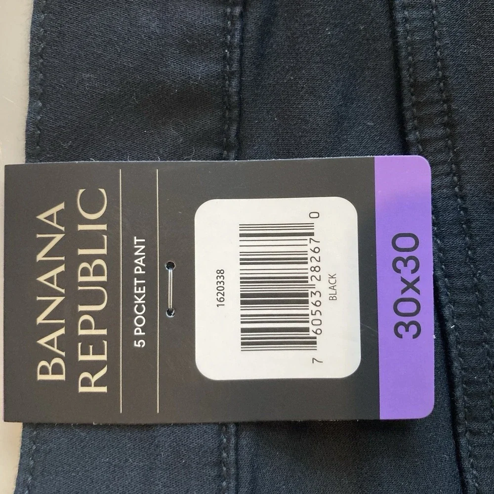 NEW‎ Banana Republic Men 30x30 (Fits 30x28) 5 Pocket Pant Stretch Casual Chino